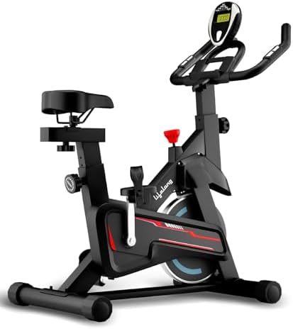 Fit Pro Spin Fitness Bike for Home Cardio Workout with 7 KG Flywheel,