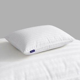 WELLGIVER Microfibre Sleeping Pillow Pack of 1 Stripes Ultra Soft Bed