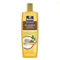 Parachute Advansed Flaxseed Enriched Coconut Hair Oil for Stronger, Sm