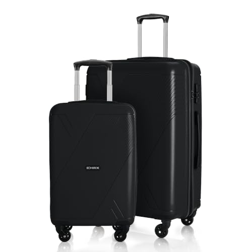 HRX Icon 2Pc Set (Cabin + Medium) Haileys Black Polypropylene Hard She
