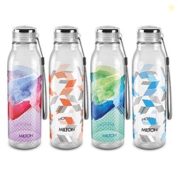 Helix 1000 Pet Water Bottle 1 Litre Each BPA Free, Leak Proof, Office