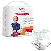 AGEasy (Max Group) Unisex Adult Diaper Pants | M (Waist 24-45 inches)