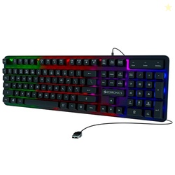 ZEBRONICS Transformer K1 Premium Gaming Keyboard with 104 Keys, 1.7m C