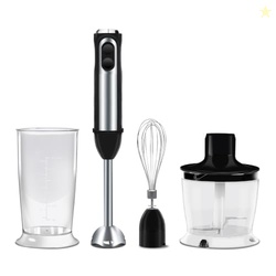 wipro Elato FMB 204 Hand Blender with Chopper and Whisk|Powerful 200 W
