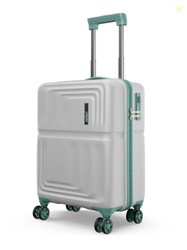 Roma Hard Luggage Trolley Bag with 8 Wheels Cabin Size Carry on Suitca