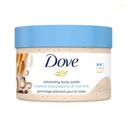 Exfoliating Body Polish| Body Scrub |Deeply Nourishing Crushed Macadam