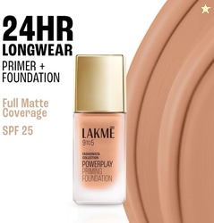 Lakm 9to5 Powerplay Priming Foundation, Built in Primer, SPF 20 Founda