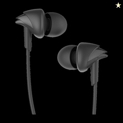 boAt boAt Bassheads 100 Wired Earphones Wired Headset Black, In the Ea