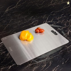 Stainless Steel Chopping Board Vegetable,Fruit Cutting, Kneeding, Cake