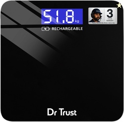 Dr Trust (USA) Zen Rechargeable Digital Personal Weighing Scale Electr