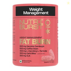 Nutriburst Fat Burn Tablets for Men & Women | Weight Management Supple