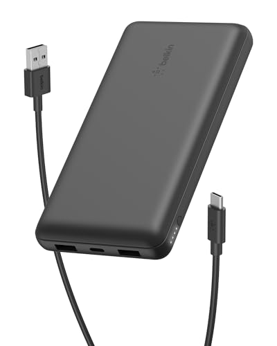 Belkin 20000 mAh Power Bank | Super Fast Charging | USB Type-C Input P