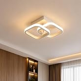 Desidiya 22W Modern LED Ceiling Light  Large 2 Square Flush Mount | 3
