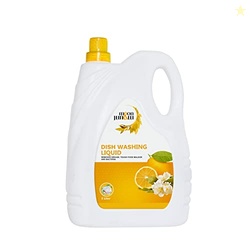 Moon & Mount Dishwash Liquid Gel 5 Liter With Lime And Basil Fragrance