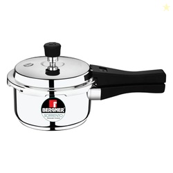 Bergner Sorrento Stainless Steel 2 Litres Outer Lid Pressure Cooker, M
