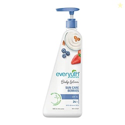 Naturals Sun Care Berries Body Lotion | 24Hr Hydration with SPF 15 | S