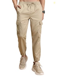 Men's Cargo Jogger Trousers| Utility Pockets | Trouser for Men | Men T