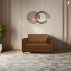 Interio by Godrej Emperor 2-Seater Synthetic Leather Sofa | 1-Year War
