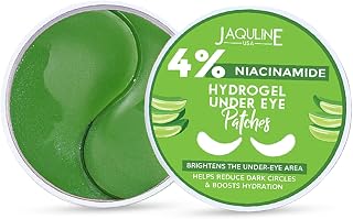 JAQULINE USA 4% Niacinamide Hydrogel Under Eye Patches | Reduces Dark