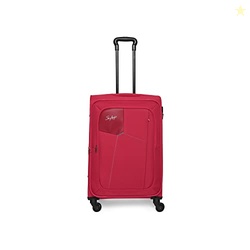 Rubik Soft Case Cabin (Small Size) Trolley Bag, Red