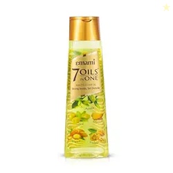 Emami 7 Oils in One Hair Oil | Makes Hair 20x Stronger and Manageable