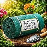 Bindian Green Shade Net, 50% UV Sun Protection, for Terrace, Garden, G