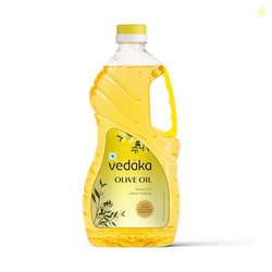 Amazon Brand - Vedaka Olive Oil | 2 L | For Indian Cooking | Contains