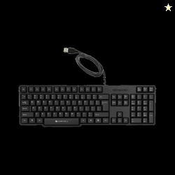 ZEBRONICS Zeb-K20 / Zeb-K65 Wired USB Standard Desktop Keyboard C...mo