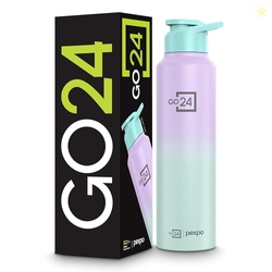 Go24 pexpo Stainless Steel Water Bottle 1 ltr, Fridge Bottle | 950ml,