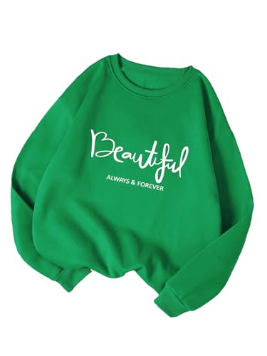 KOTTY Women's Soft Touch Sweatshirt with Minimal Design and Cozy Fit