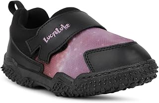 Lucy & Luke 8005-50E Casual Non Lacing Shoes for Kids - PVC Sole & Out