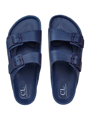 Carlton London Synthetic Slides For Men