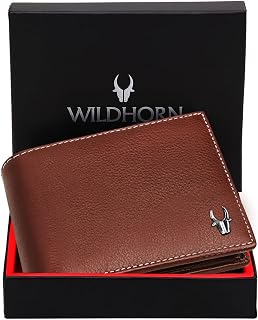 Genuine Leather Wallet for Men | Slim Bifold Wallet with RFID Blocking
