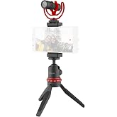 BOYA Vlogging Kit - Video Wi-Fi Microphone, Mini Tripod with Extension