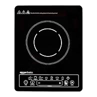 Amazon Basics 2200W Induction Cooktop | 8 Pre-Set Cooking Menus | LED