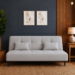 Centuary Sleepables Easy Flip Sofa-Cum-Bed 6x4 ft | 3-in-1 Convertible
