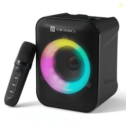 Portronics Apollo One 20W Wireless Bluetooth Portable Speaker with Wir