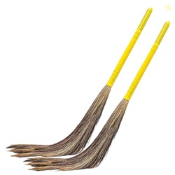Phool Broom Long Handle, Easy Floor Cleaning 400g(Multi-use), Pack of