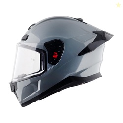 Axor Saber Motorbike Helmet (Nardo Grey, Black)