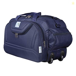 Epoch Nylon 55 litres Waterproof Strolley Duffle Bag- 2 Wheels - Lugga