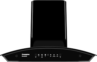 Crompton SensoSmart Curved 60cm Baffle Filter Auto Clean Wall Mounted