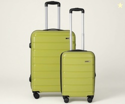 Teakwood Small-Medium Cabin Size 8 Wheels Trolley Bag, Hard Cabin with