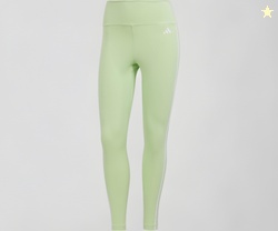 ADIDAS Women's Te 3S 78 Tig Training Skinny Tights, Green, X-Small, X
