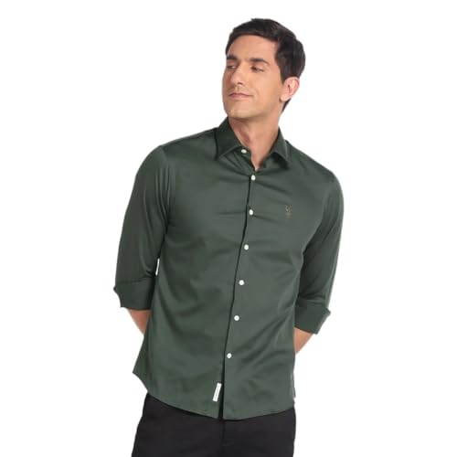 U.S. POLO ASSN. Men's Cotton Regular Fit Shirt