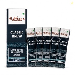 Caffiora Instant Black Coffee Sachets | Liquid Coffee Concentrate | 5