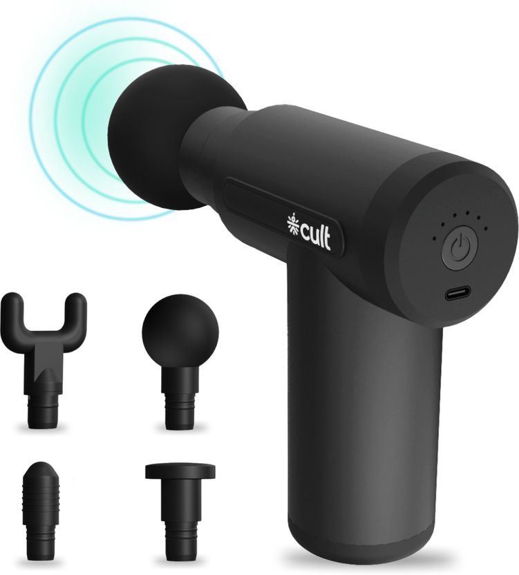 Cult Volt Silicone Head, Pain Relief, Deep Tissue Full Body Gun M...mo