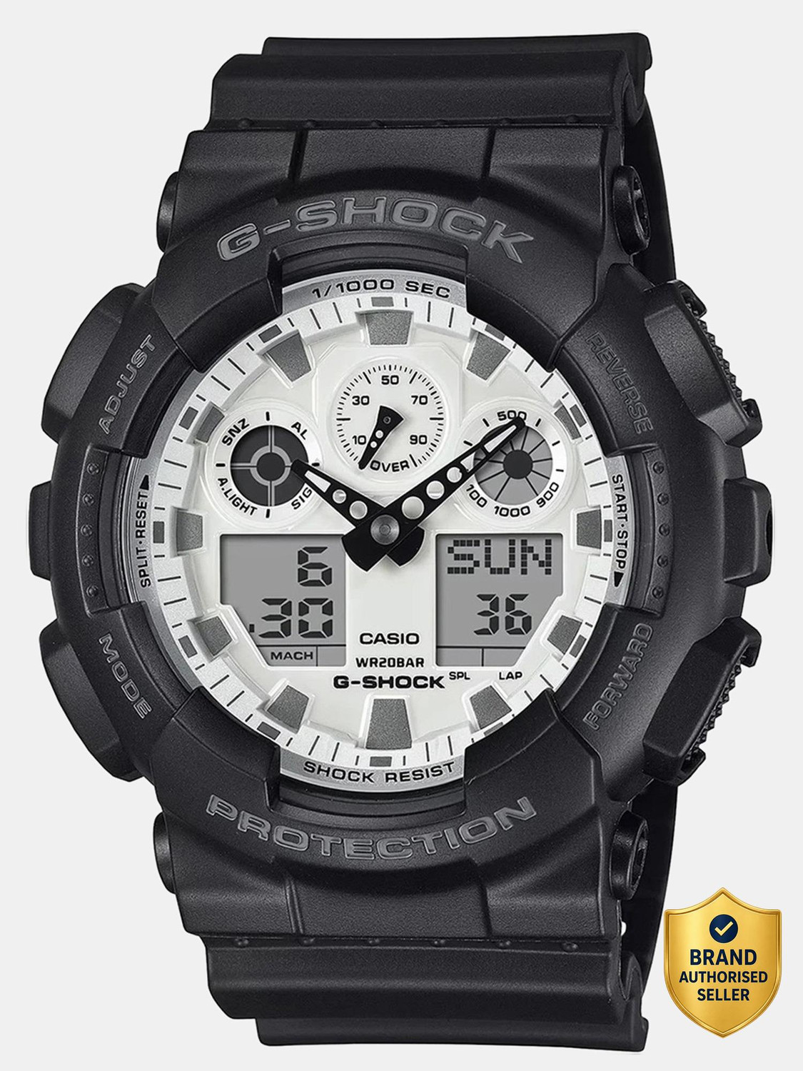 CASIO GA-100WD-1ADR G-Shock Analog-Digital Watch  - For Men