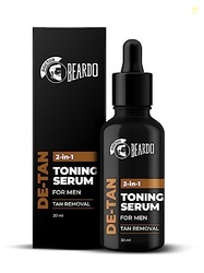 Beardo 2-in-1 Detan Serum + Toner For Men, 30ml | Face Serum For Men |