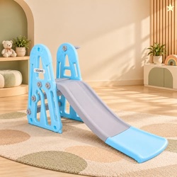 Amazon Brand - Solimo Garden Slide | 2+ Years Blue Grey Amazon Brand -