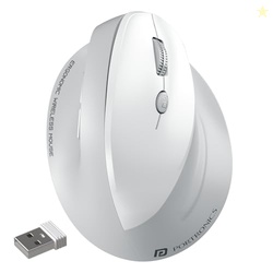 Portronics Toad Ergo 4 Vertical Wireless Bluetooth Mouse, Dual Mode(2.